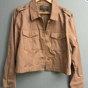 Torrid Khaki Cropped Jacket NWT